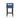 TOV Hart Performance Velvet Stool, Navy / Bar Height option, image 4