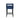 TOV Hart Performance Velvet Stool, Navy / Counter Height option, image 3