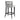 TOV Hart Performance Velvet Stool, Grey / Bar Height option, image 4