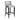 TOV Hart Performance Velvet Stool, Grey / Counter Height option, image 1