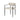 TOV Forte Cream Linen Forged Iron Dining Chair, image 3