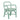 TOV Ginny Rattan Dining Chair Green