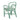 TOV Ginny Rattan Dining Chair Green