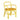 TOV Ginny Rattan Dining Chair Yellow