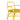 TOV Ginny Rattan Dining Chair Yellow