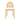 TOV Amara Natural Rattan and Performance Fabric Arched Back Dining Chair Natural