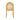 TOV Amara Natural Rattan and Performance Fabric Arched Back Dining Chair