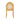 TOV Amara Natural Rattan and Performance Fabric Arched Back Dining Chair Natural