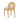 TOV Amara Cream Contract-Grade Linen Arched Dining Chair Cream, Natural