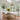 TOV Dorine Striped Performance Linen & Rattan Dining Chair, Mint Green option, image 2