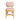 TOV Dorine Striped Performance Linen & Rattan Dining Chair, Cherry option, image 3