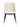 TOV Evora Performance Velvet Dining Chair - Set of 2 Cream - ON FINAL SALE