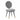 TOV Kylie Performance Velvet Dining Chair Light Grey