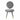 TOV Kylie Performance Velvet Dining Chair Light Grey