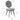 TOV Kylie Performance Velvet Dining Chair Light Grey
