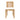 TOV Amara Rattan Performance Fabric Dining Chair Natural