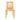TOV Amara Rattan Performance Fabric Dining Chair Natural