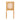 TOV Amara Rattan Performance Fabric Dining Chair Natural