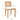 TOV Amara Rattan Performance Fabric Dining Chair Natural