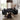 TOV Rishi 120" Rope Rectangular Dining Table Black