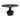 TOV Gevra 54" Black Acacia & Faux Plaster Round Dining Table