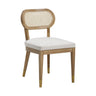 TOV Cosette Performance Linen Dining Chair Cream