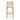 TOV Gerri Performance Tweed and Rattan Counter Stool, image 3
