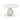 TOV Esme 48" Faux Marble Indoor/Outdoor Round Dining Table White