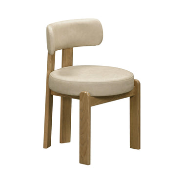 TOV Odessa Performance Vegan Leather Dining Chair Taupe
