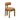 TOV Odessa Performance Vegan Leather Dining Chair Brown
