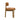 TOV Odessa Performance Vegan Leather Dining Chair Brown