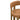 TOV Odessa Performance Vegan Leather Dining Chair Brown