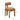 TOV Odessa Performance Vegan Leather Dining Chair Brown