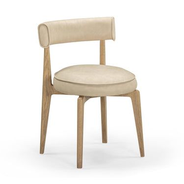 TOV Nikita Performance Vegan Leather Dining Chair Taupe
