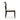 TOV Cosette Black Dining Chair in Cream Performance Linen Black, Cream