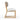 TOV Bobbie Cream Performance Vegan Leather and Grey Vegan Shearling Dining Chair Cream, Grey