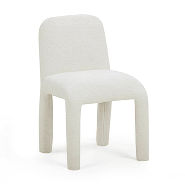 TOV Georgia Performance Chenille Dining Chair Cream
