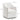 TOV Helena Tall Textured Weave Performance Fabric Dining Chair, Off-White option, image 7