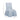 TOV Gertrude Striped Performance Linen Skirted Dining Chair, Blue option, image 6