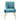 TOV Beatrix Performance Velvet Dining Chair Sea Blue