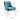 TOV Beatrix Performance Velvet Dining Chair Sea Blue