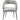 TOV Rocco Performance Velvet Dining Chair Light Grey