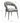 TOV Rocco Performance Velvet Dining Chair Light Grey
