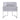 TOV Giselle Performance Velvet Dining Chair with Silver Base Grey - ON FINAL SALE