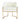TOV Giselle Performance Velvet Dining Chair with Gold Base Cream
