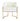 TOV Giselle Performance Velvet Dining Chair with Gold Base Cream