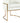 TOV Giselle Performance Velvet Dining Chair with Gold Base Cream