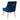 TOV Beatrix Pleated Performance Velvet Dining Chair Navy