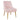 TOV Beatrix Pleated Performance Velvet Dining Chair Blush