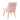 TOV Beatrix Pleated Performance Velvet Dining Chair Blush